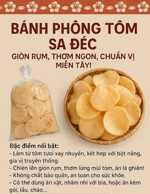 Bánh phồng Sa Đéc