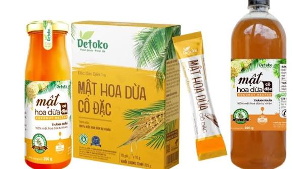 Mật hoa dừa Bến Tre